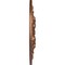Ekena Millwork Jamie Ceiling Medallion (Canopies up to 3 7/8"), 23 5/8"OD x 3 7/8"ID x 2 1/8"P, Polished Copper CM23JAPOS - alternate 4